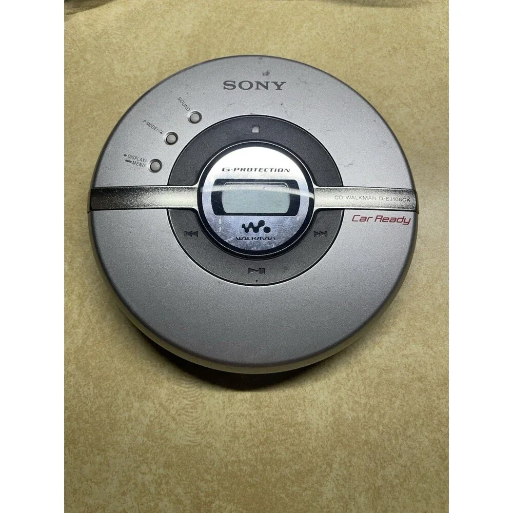 Sony silver cd